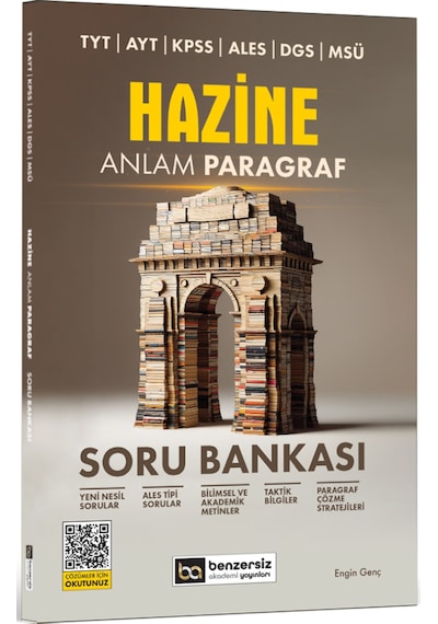 Tyt Ayt Kpss Ales Dgs Msü Hazine Anlam Paragraf Soru Bankası