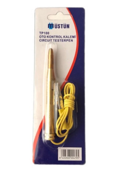 Üstün Tp100 Elektrik Kontrol Sigorta Test Kalemi Metal 6v-24v