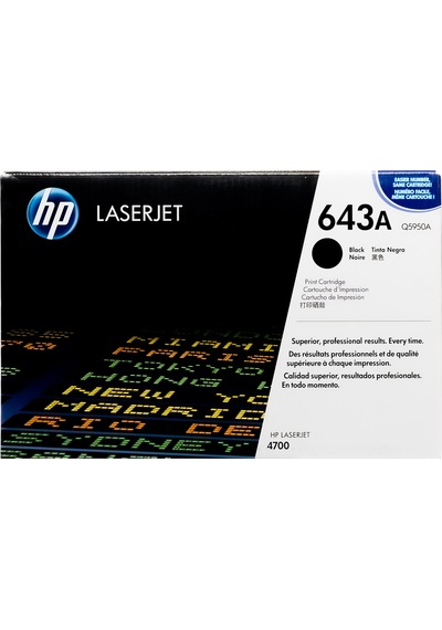 Hp Q5950A (643A) Siyah Toner 4700Dn
