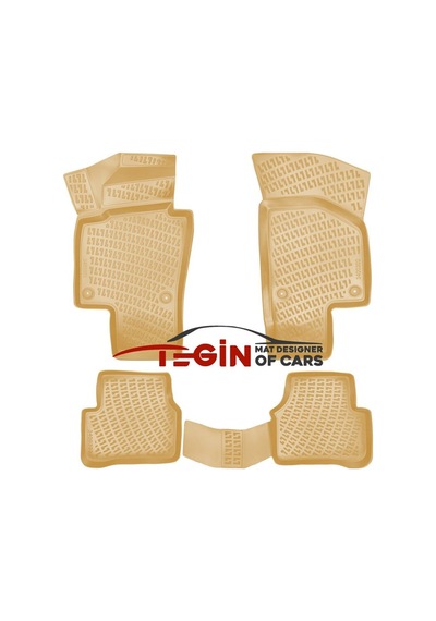 Volkswagen Passat B6 2005-2010 1.4/1.8/2.0 Tsı Bej 3d Havuzlu Paspas Bej