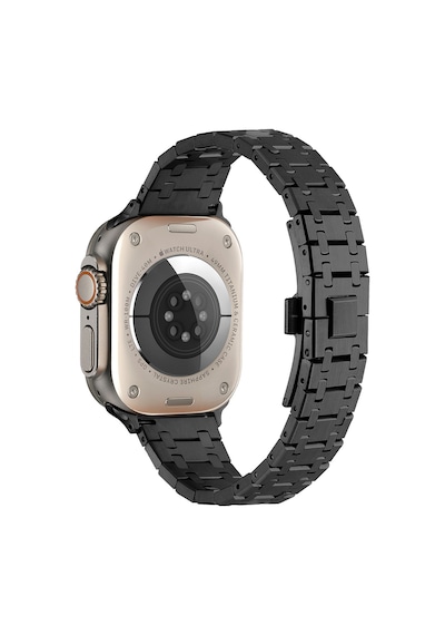 Zore Watch 44mm Uyumlu Krd-83 Metal Kordon-gümüş