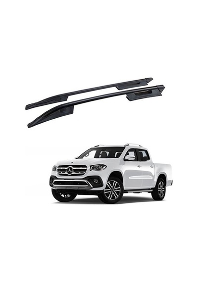 Ekiciler Mercedes X-Class 2015+ Port Bagaj Tavan Çıtası Falcon Siyah
