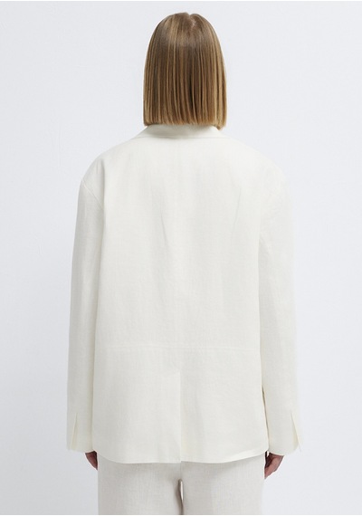 Mavi - Ekru Keten Blazer 1110850-70057