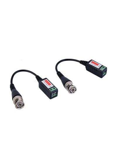 Powermaster  Pm-3895 Max 600 Metre Hd-Tvı/Cvı/Ahd/Cvbs  Video Balun