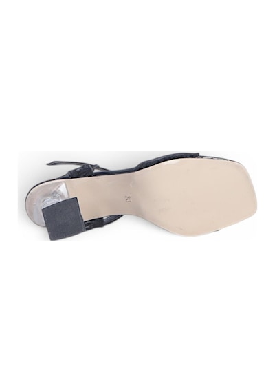 Ayakcenter Byn Ayışığı By41 Siyah 10cm Kadın Topuklu Sandalet