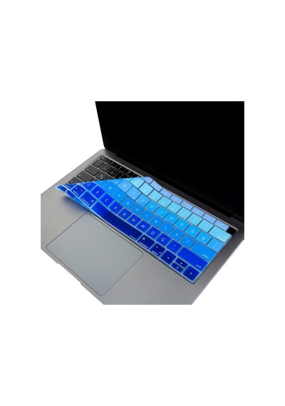 Türkçe Q Klavye Koruyucu Macbook Air 13 A1932 A2179 A2337 M1 Uyumlu Us Amerikan Düz Enter Ans