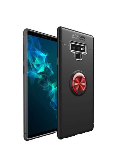 Samsung Galaxy Uyumlu Note 9 Kilif Yüzüklü Tam Korumali Silikon Kapak 417331905