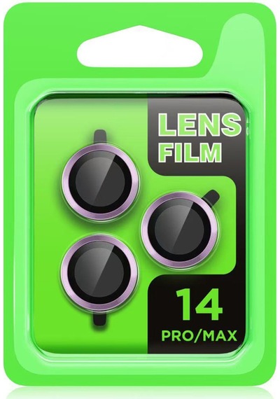 Apple iPhone Uyumlu 14 Pro Max Raze Metal Kamera Lens - Gold