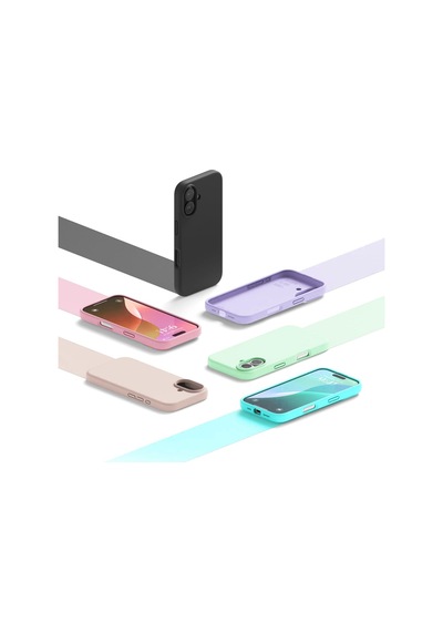 Apple İphone 17 Pro Uyumlu İçi Kadife Lansman Silikon Kılıf Kapak