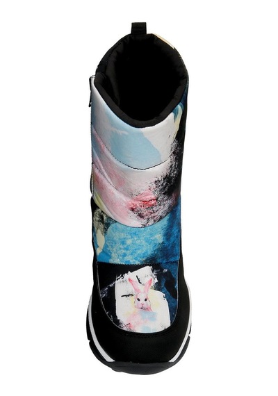 Kadın Vegan Çok Renkli Kar Botu - Lapin Muse Tasarım Multicolor