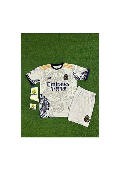 Real Madrid Cristiano Ronaldo Beyaz Dragon Özel Tasarım Çocuk For