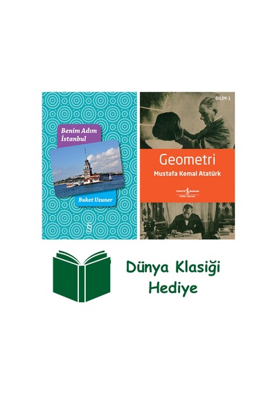 Benim Adım İstanbul Ciltli + Geometri + Dünya Klasiği Hediye