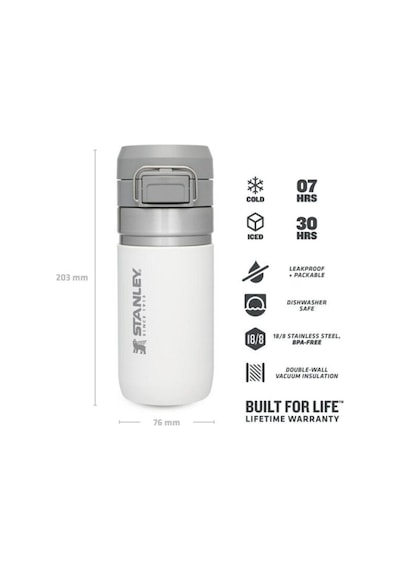 Stanley The Quick Flip Paslanmaz Çelik Termos Bardak 0.47 LT  Beyaz