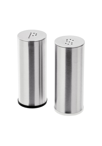 Ikea Plats Tuzluk Ve Biberlik Seti 2 Parça 7 X 3 Cm Gümüş