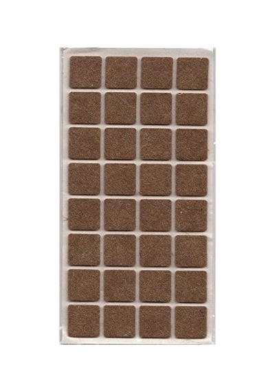Mobilya Altı Zemin Koruyucu Keçe 25 25mm Altın