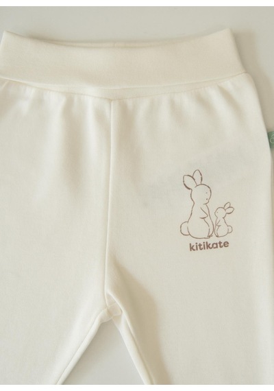 Kitikate Organik New Basic Çoraptolon Bebek Boy Ekru Ekru