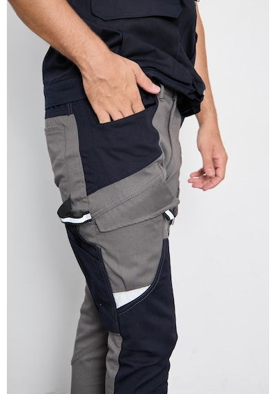Orange Safety Gri-siyahtakım Berlin Harman Karışımı Pantolon