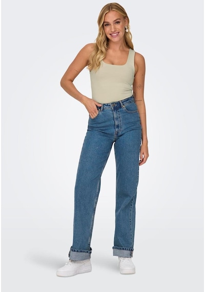 Only Onlea S/l 2-ways Fıt Top Jrs Noos Bej 001