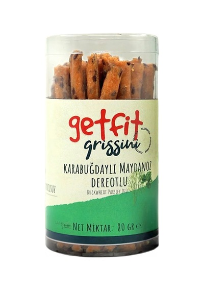 Get Fit Glutensiz & Şekersiz Karabuğdaylı Maydanoz Dereotlu Grissini 80 G