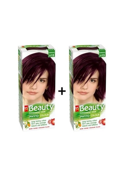 Mm Beauty Bitkisel Saç Boyası Kızıl Kestane M15 -  (2 Adet) (464063538)