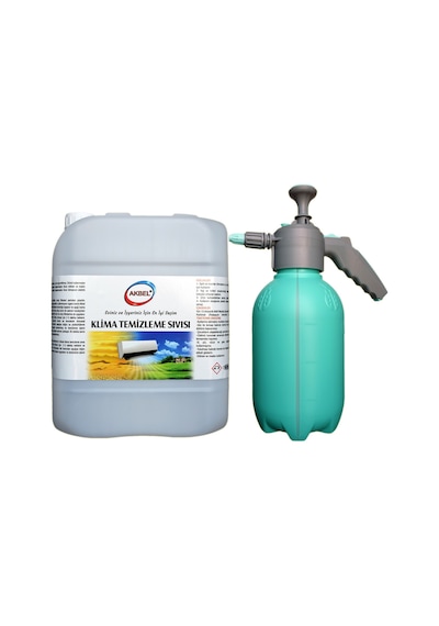 Akbel Klima Temizleme Sıvısı 5 Kg+Pompa Aparatı