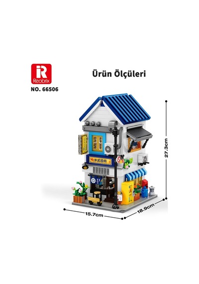 Reobrix Bbq Restaurant 66506 Brick Yapım Seti