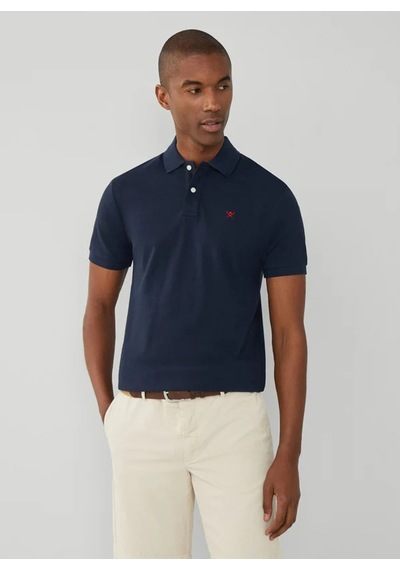 Hackett Lacivert Erkek %100 Pamuk Slim Fit Polo T-shirt Hm562363