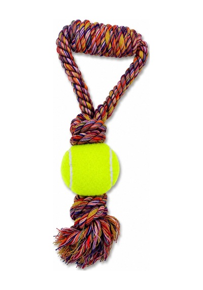 Pamuk Burgu V Tutmalı Tenis Toplu Çok Renkli