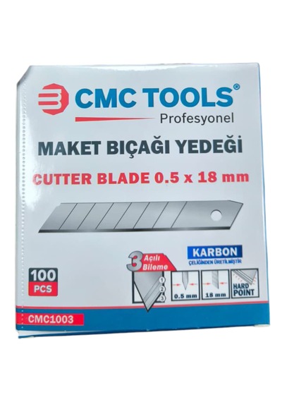Cmc Tools Maket Bıçağı Yedeği 100 Adet