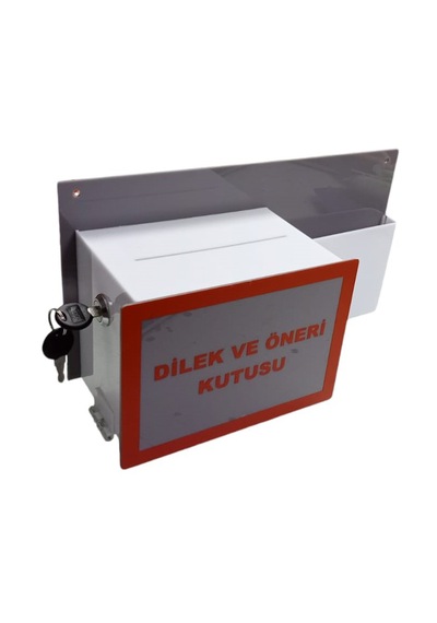 Miraj Reklamcılık Dilek Öneri Kutusu Gri