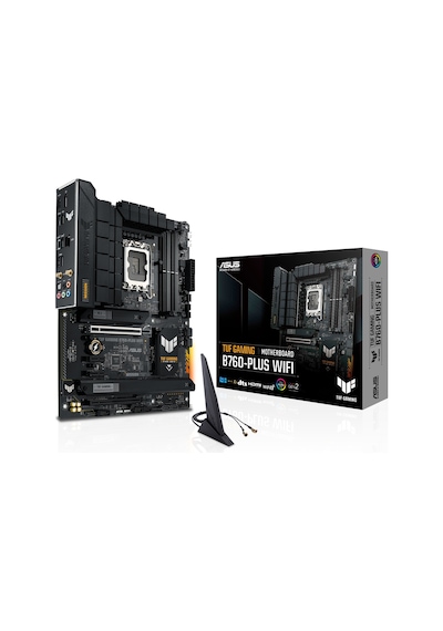 Asus TUF Gaming B760-Plus WIFI Intel B760 7200 MHz (OC) DDR5 Soket 1700 ATX Anakart