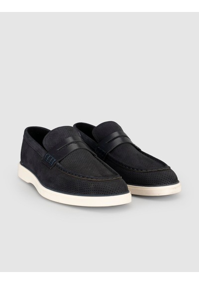 Cabani Siyah Süet Erkek Loafer