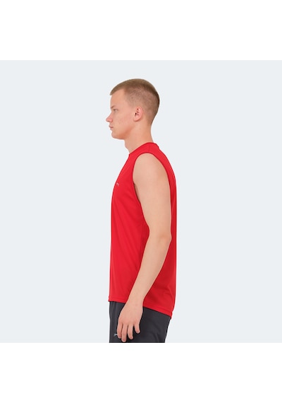 Slazenger RAJYA Erkek Kolsuz Kırmızı Tişört