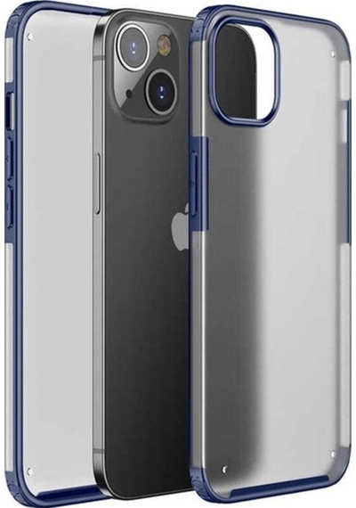 Apple Uyumlu iPhone 13 Mini Kılıf Zore Volks Kapak Lacivert
