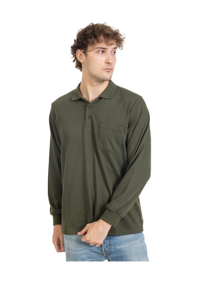 Erkek Orta Yaş Ve Üzeri Polo Yaka Cepli Uzun Kollu Mevsimlik Sweatshirt 1103-haki Yeşili-haki Yeşili Haki Erkek Orta Yaş Ve Üzeri Polo Yaka Cepli Uzun Kollu Mevsimlik Sweatshirt 1103-haki Yeşili-haki Yeşili Haki