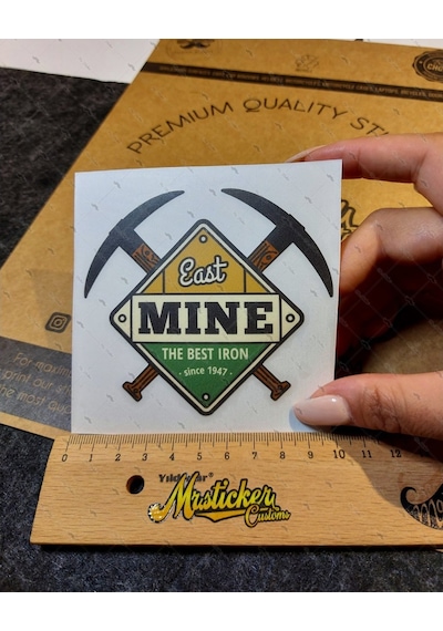 Bay Etiket Msl49 Maden Sticker