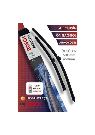 Chevrolet Rezzo 2004-2008 Muz Tipi Aerotwin Ön Silecek Takımı Ar604s