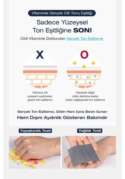 Uv Koruma Ve Aydınlık Görünüm Sunan Krem Dashu Mens Vita Boom Tone Up Cream Spf50+ Pa++++