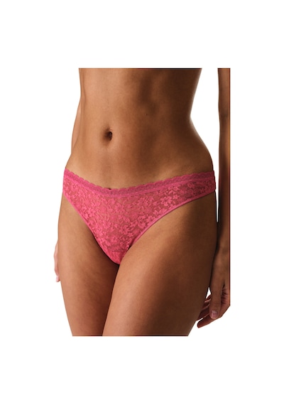 Penti Fuşya Easy Lace Dantel V Model Tanga Külot