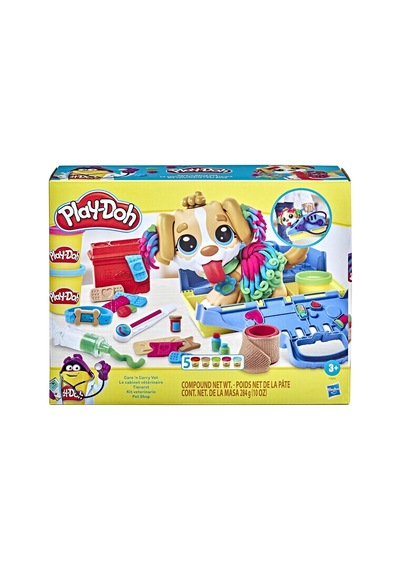 F3639 Play-doh Veteriner Seti +3 Yaş Çok Renkli