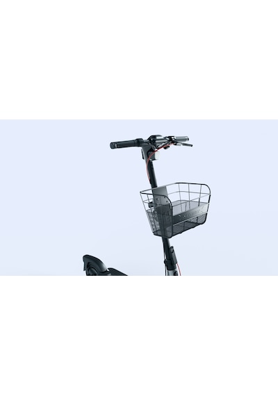 Segway Ninebot Ph0103 Elektrikli Scooter 5 Kg Taşıma Kapasiteli Metal Ön Sepet Siyah
