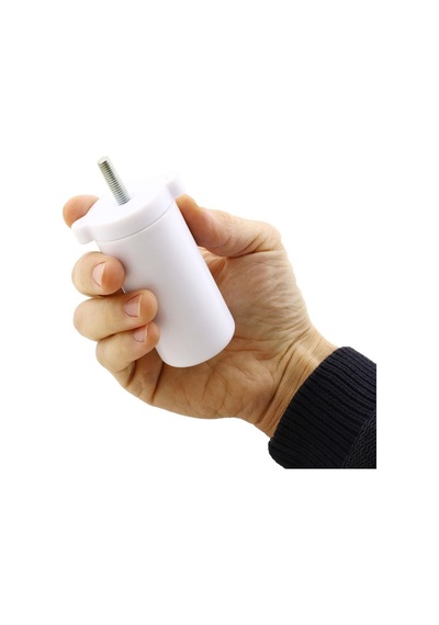 Gizli Mobilya Kanepe Sehpa Tv Ünitesi Koltuk Orta Destek Ayağı Ayarlanabilir 9.5 Cm Beyaz Baza Ayak