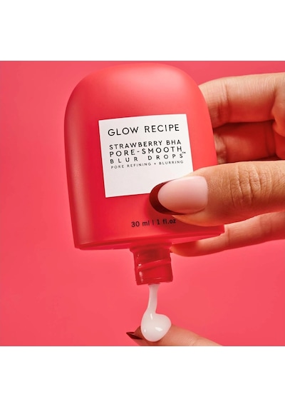 Glow Recipe Strawberry Bha Pore-Smooth Blur Drops Gözenek Sıkılaştırıcı Serum 30 ML