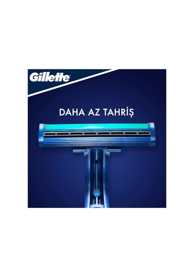 Gillette Blue2 Plus Kullan At Erkek Tıraş Bıçağı 10'lu
