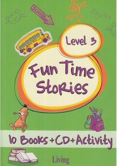Living Level - 3 10 Kitap Set- Living English Dictionary