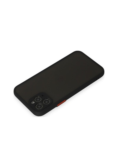 Apple iPhone Uyumlu 11 Pro Kılıf Montreal Silikon Kapak - Siyah Bz8683140139148