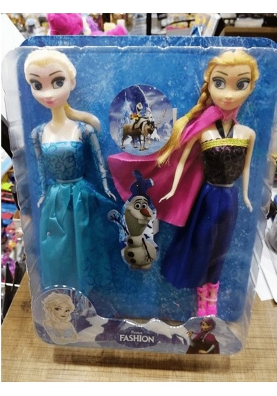 Karlar Ülkesi Frozen Elsa Ve Anna Oyuncak Bebek 2Li Oyuncak Elsa
