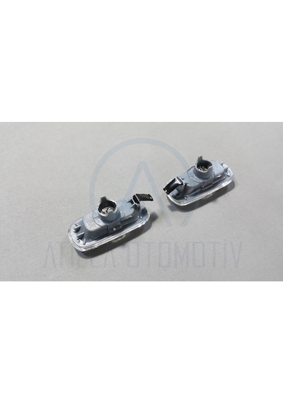 2 x AUDİ A3 8P 2003-2013 ÇAMURLUK SİNYALİ TAKIM BEYAZ
