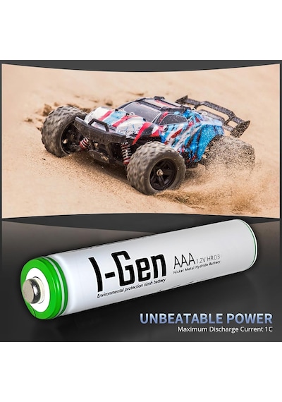 G465 4'lü Pil Şarj Aleti + 4 Adet Aaa 650 Mah Şarjlı İnce Kalem Pilli Set