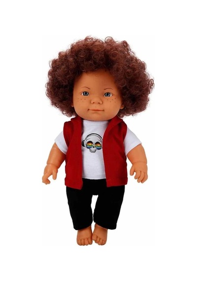 Mey İthalat Kıvırcık Saçlı Curly Bebek 35 Cm